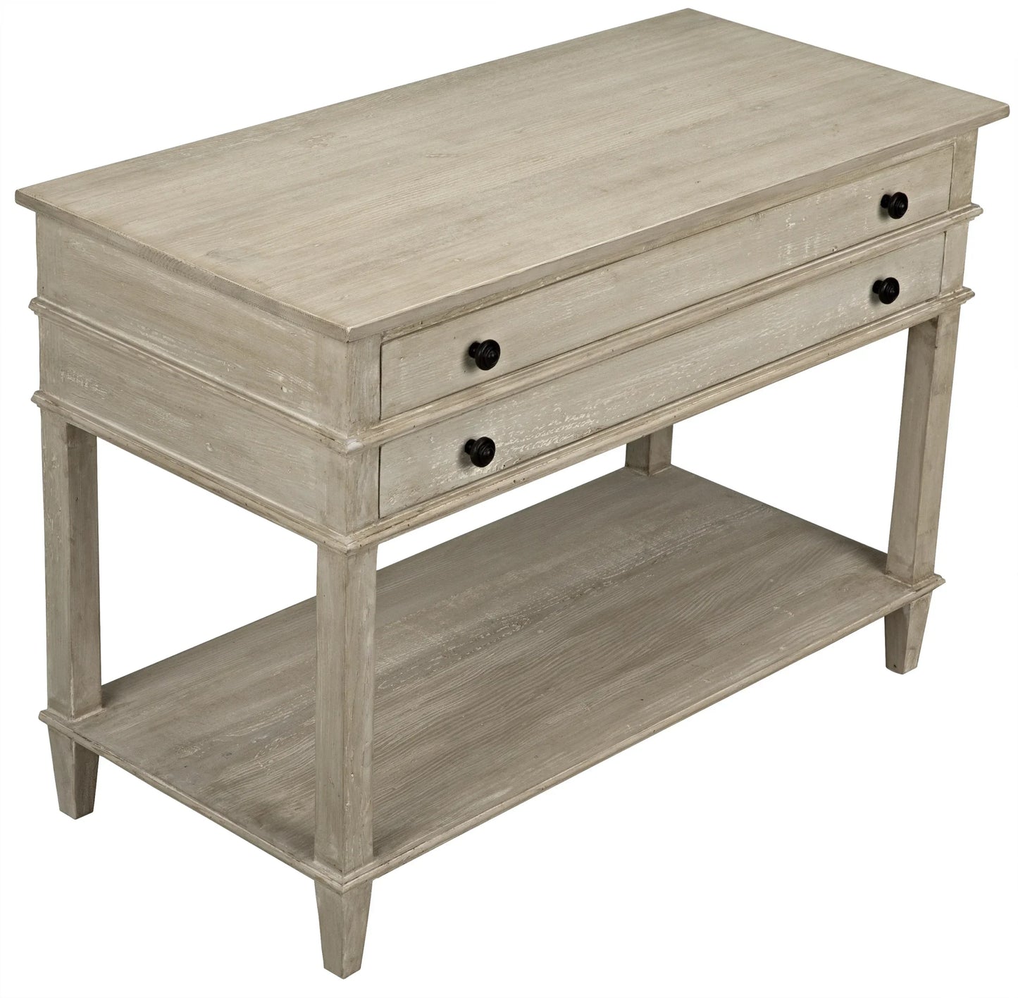 Reclaimed Lumber Alex 2 Drawers Nightstand