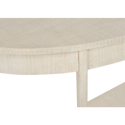 Wildwood Oaklee Demilune Shaped Wood Console Table
