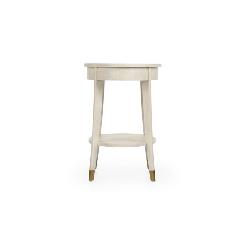 Wildwood Oaklee Wooden Oval Side Table