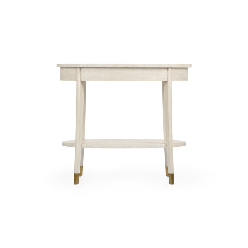 Wildwood Oaklee Wooden Oval Side Table