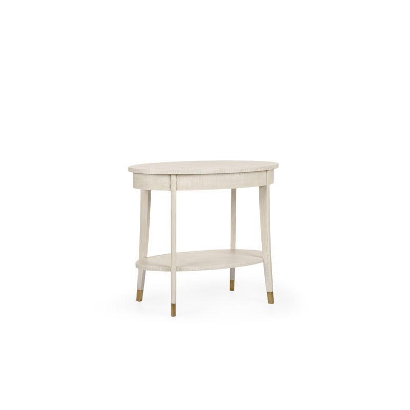Wildwood Oaklee Wooden Oval Side Table