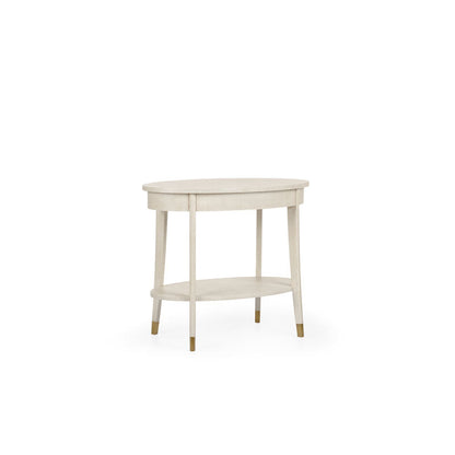 Wildwood Oaklee Wooden Oval Side Table
