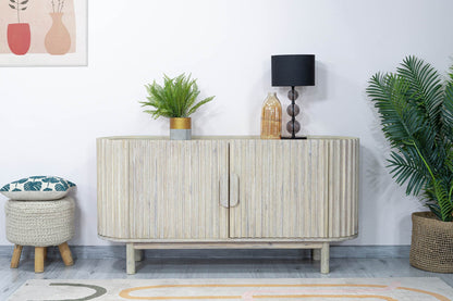 LH Home Oasis Four Doors Wood Sideboard