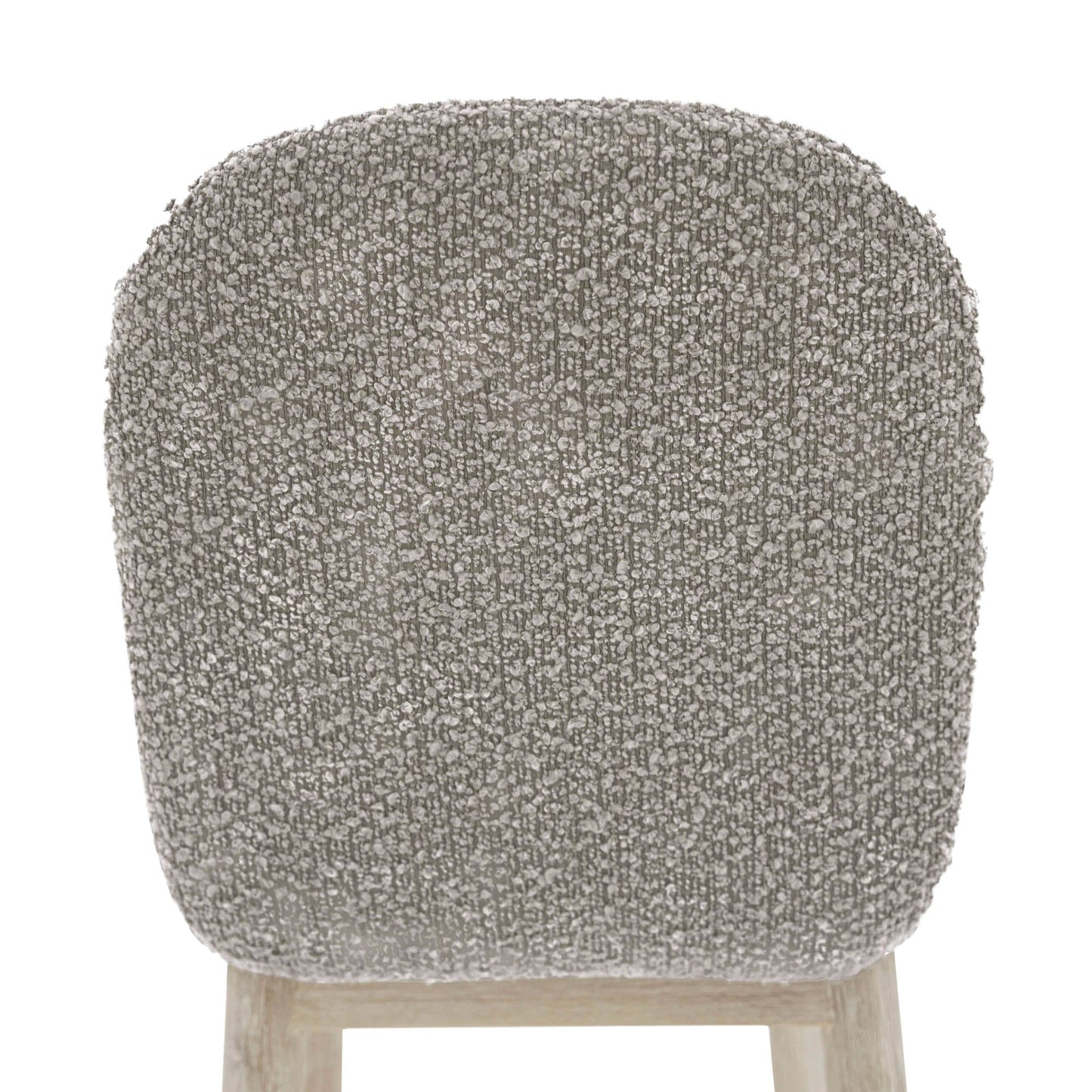 LH Home Oasis Grey Fabric Dining Chair (Set of 2)