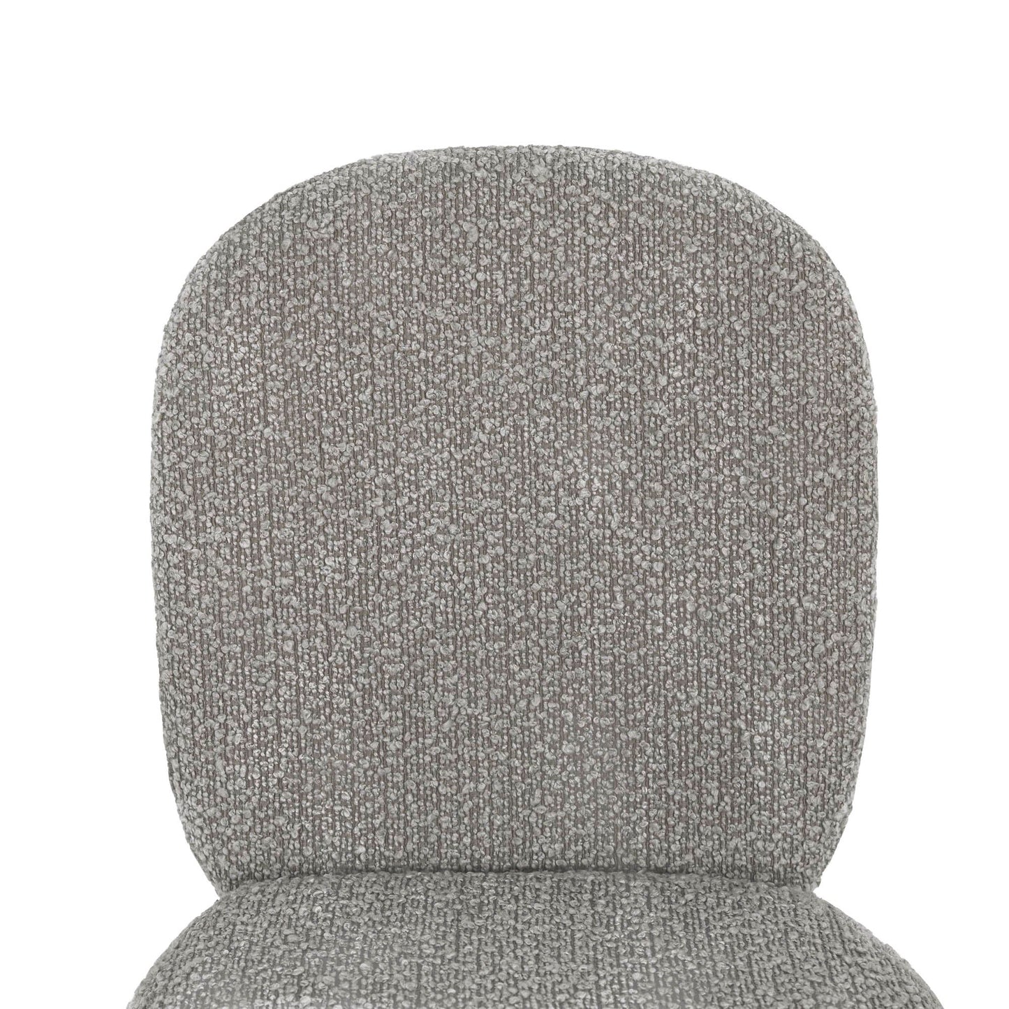 LH Home Oasis Grey Fabric Dining Chair (Set of 2)