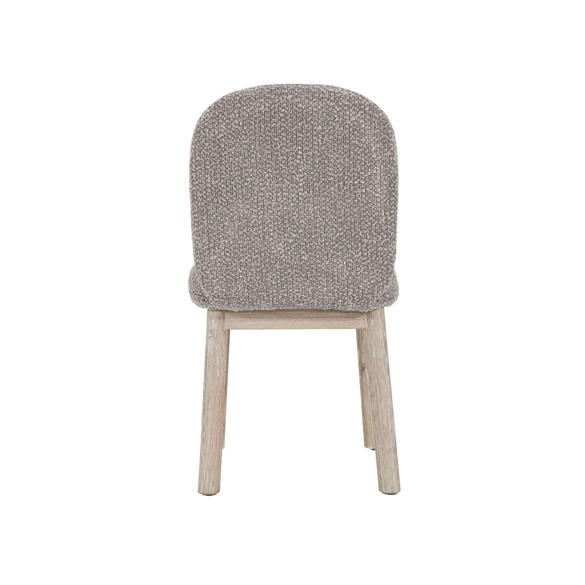 LH Home Oasis Grey Fabric Dining Chair (Set of 2)