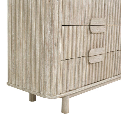 LH Home Oasis Six Drawers Wood Dresser