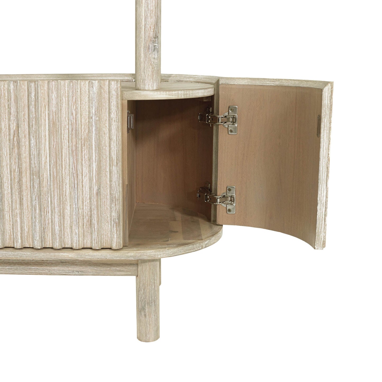 Oasis Solid Wood Etagere-Etageres-LH Imports-LOOMLAN