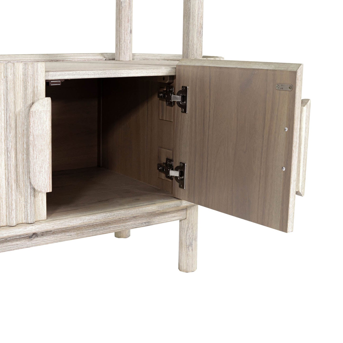 Oasis Solid Wood Etagere-Etageres-LH Imports-LOOMLAN