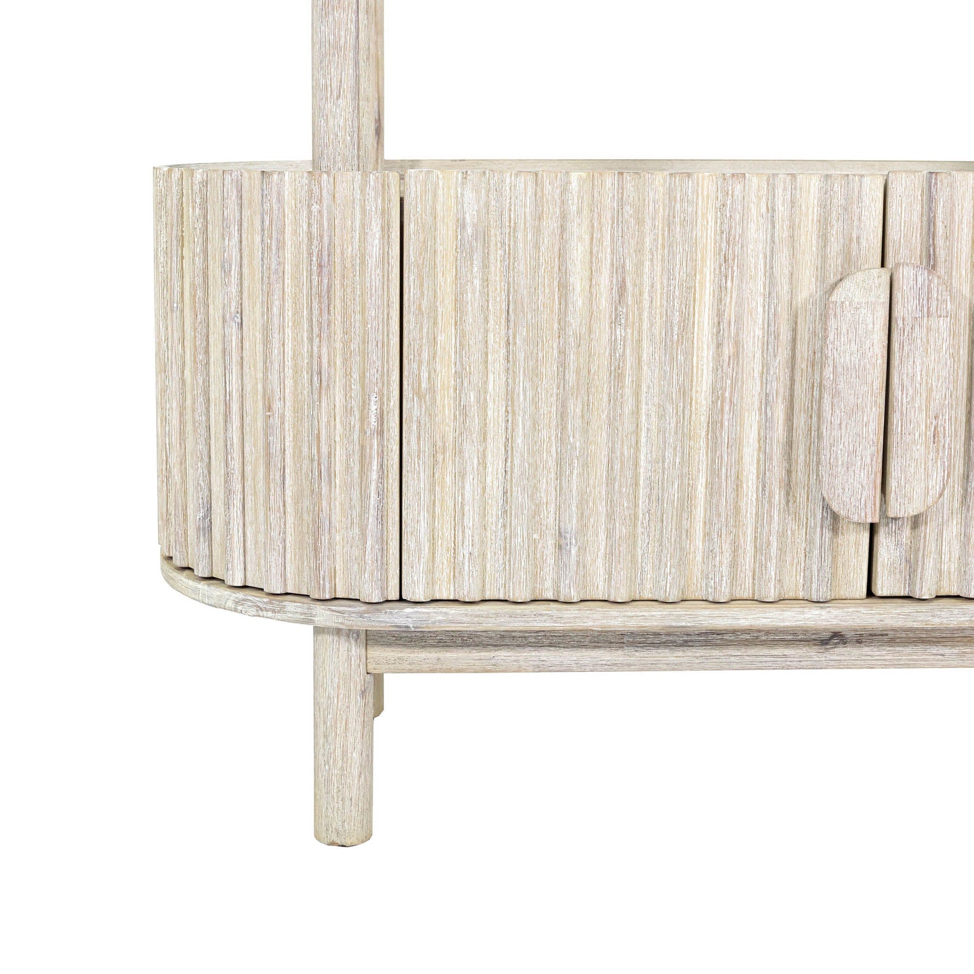 Oasis Solid Wood Etagere-Etageres-LH Imports-LOOMLAN