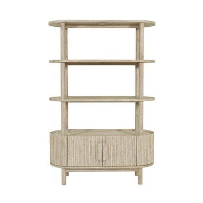 Oasis Solid Wood Etagere-Etageres-LH Imports-LOOMLAN