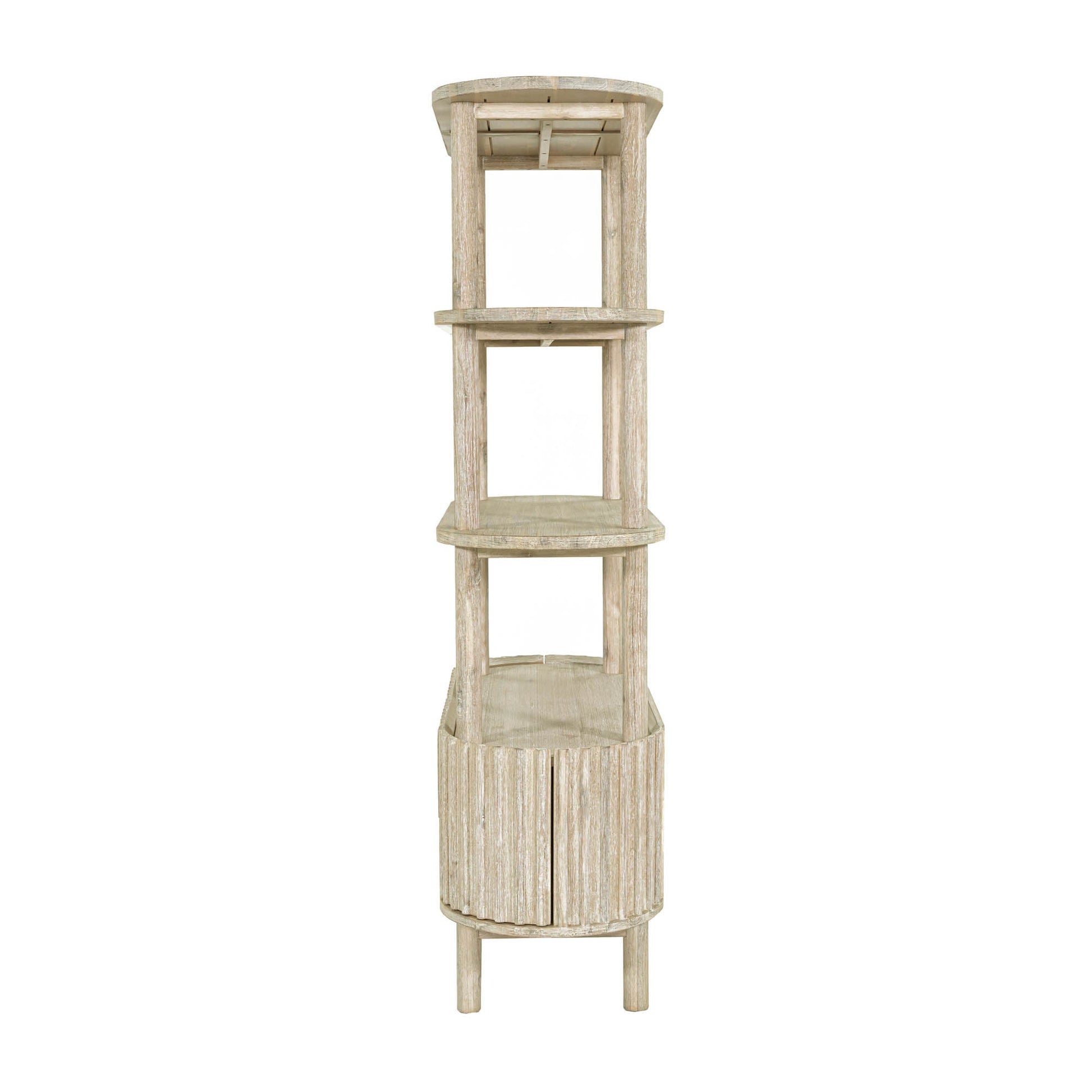 Oasis Solid Wood Etagere-Etageres-LH Imports-LOOMLAN