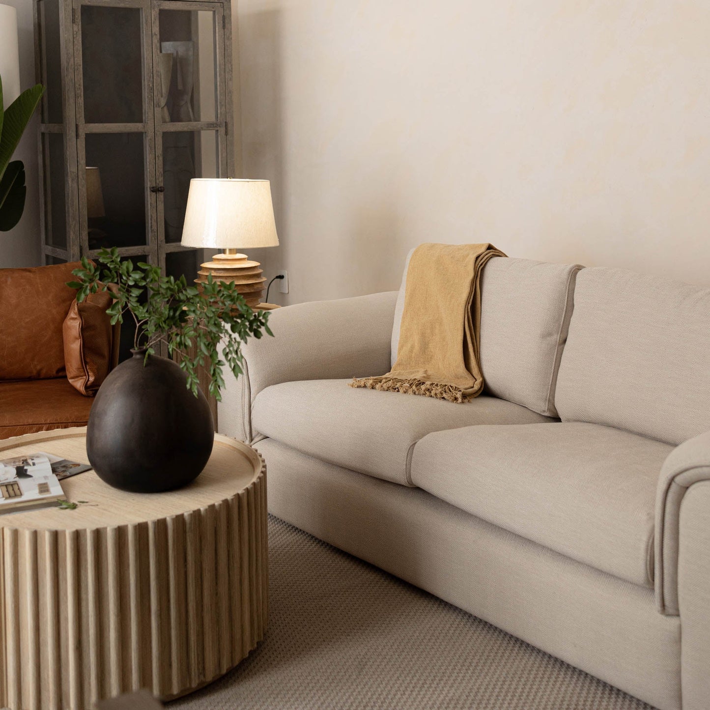 Oasis Solid Wooden Storage Coffee Table