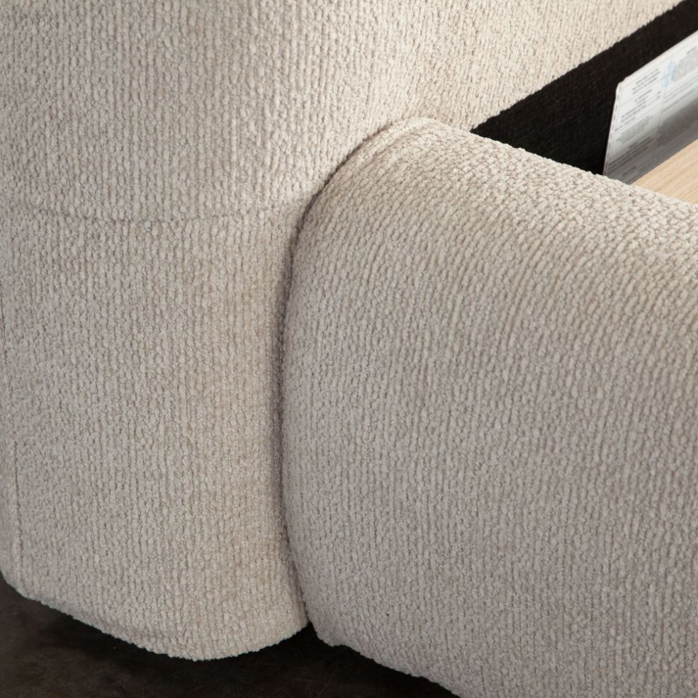 Diamond Sofa Ocean Performance Fabric Bed with Mattress Platform
