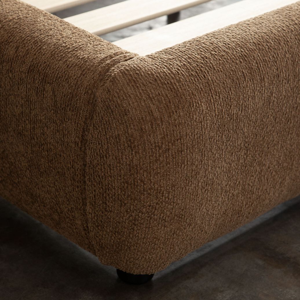 Diamond Sofa Ocean Performance Fabric Bed with Mattress Platform