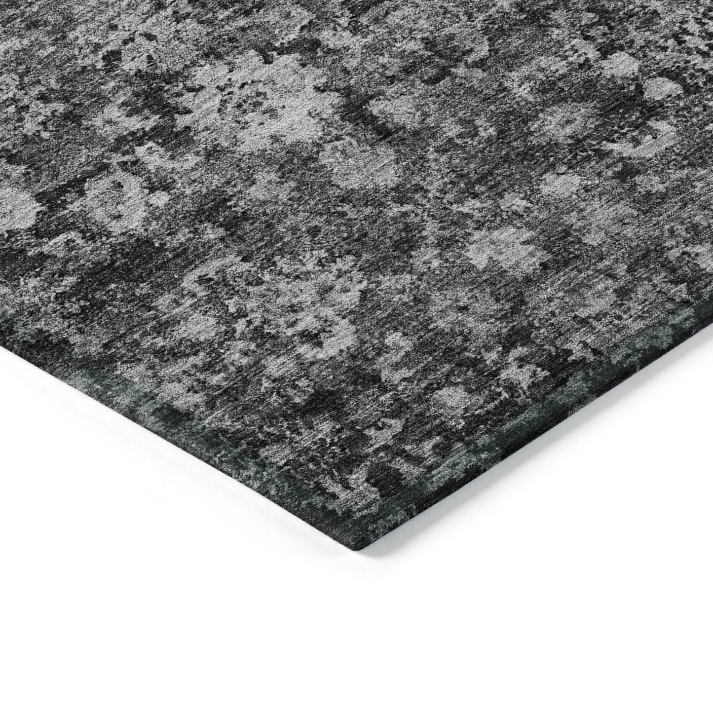 Addison Rugs Ocean Ripples Grey Washable Indoor-Outdoor Rug