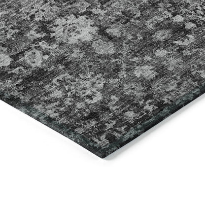 Addison Rugs Ocean Ripples Grey Washable Indoor-Outdoor Rug