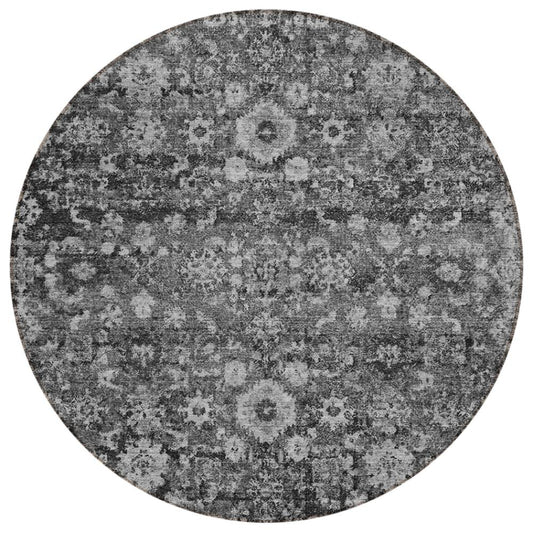 Addison Rugs Ocean Ripples Grey Washable Indoor-Outdoor Rug