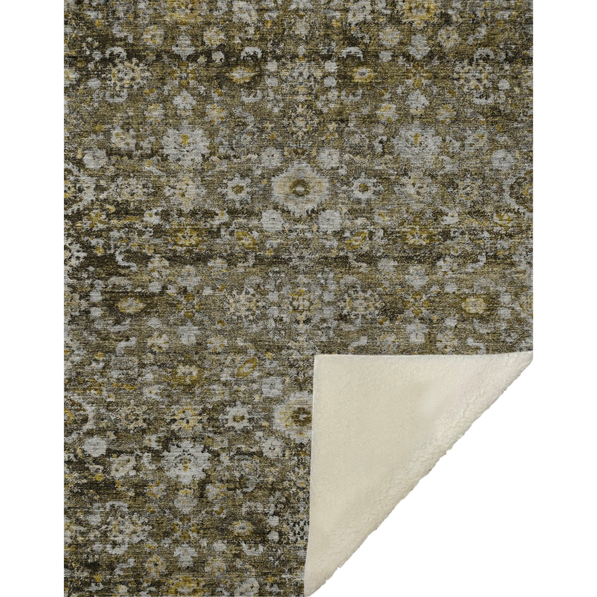 Addison Rugs Ocean Ripples Mocha Washable Indoor-Outdoor Rug