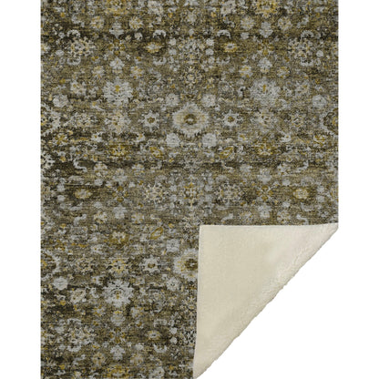 Addison Rugs Ocean Ripples Mocha Washable Indoor-Outdoor Rug