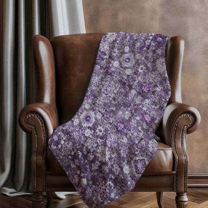 Addison Rugs Ocean Ripples Purple Washable Indoor-Outdoor Rug