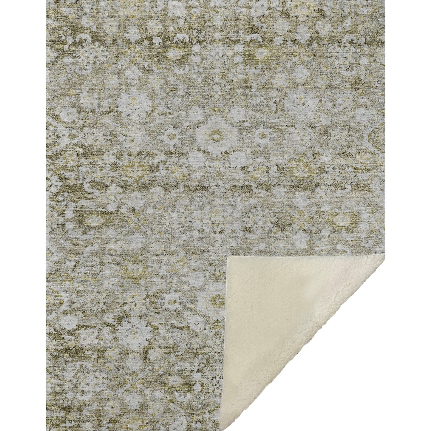 Addison Rugs Ocean Ripples Taupe Washable Indoor-Outdoor Rug