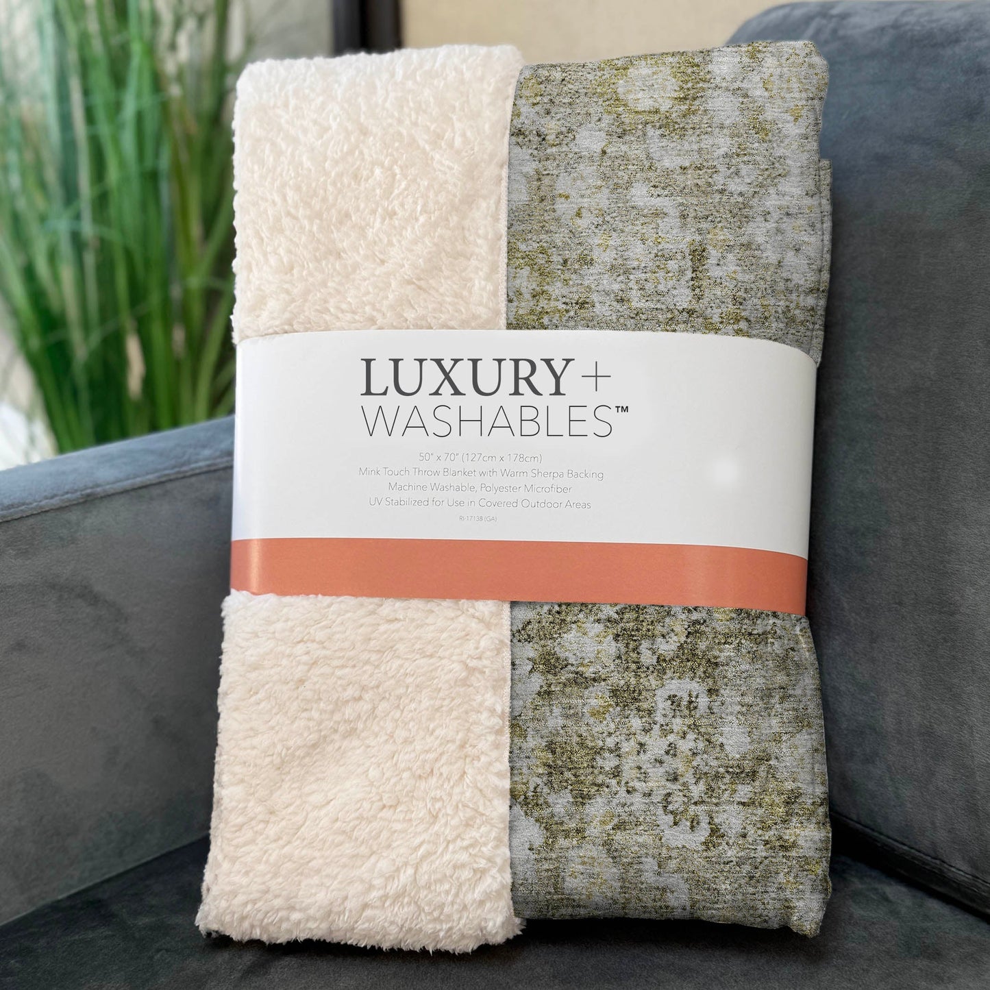 Addison Rugs Ocean Ripples Taupe Washable Indoor-Outdoor Rug