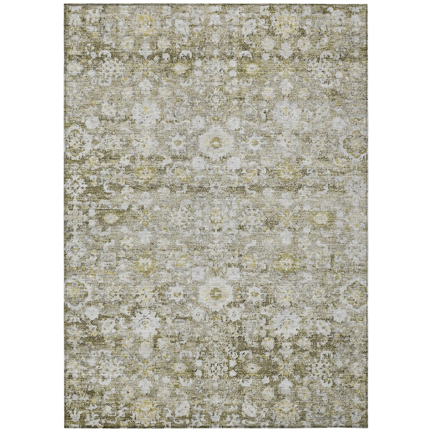 Addison Rugs Ocean Ripples Taupe Washable Indoor-Outdoor Rug