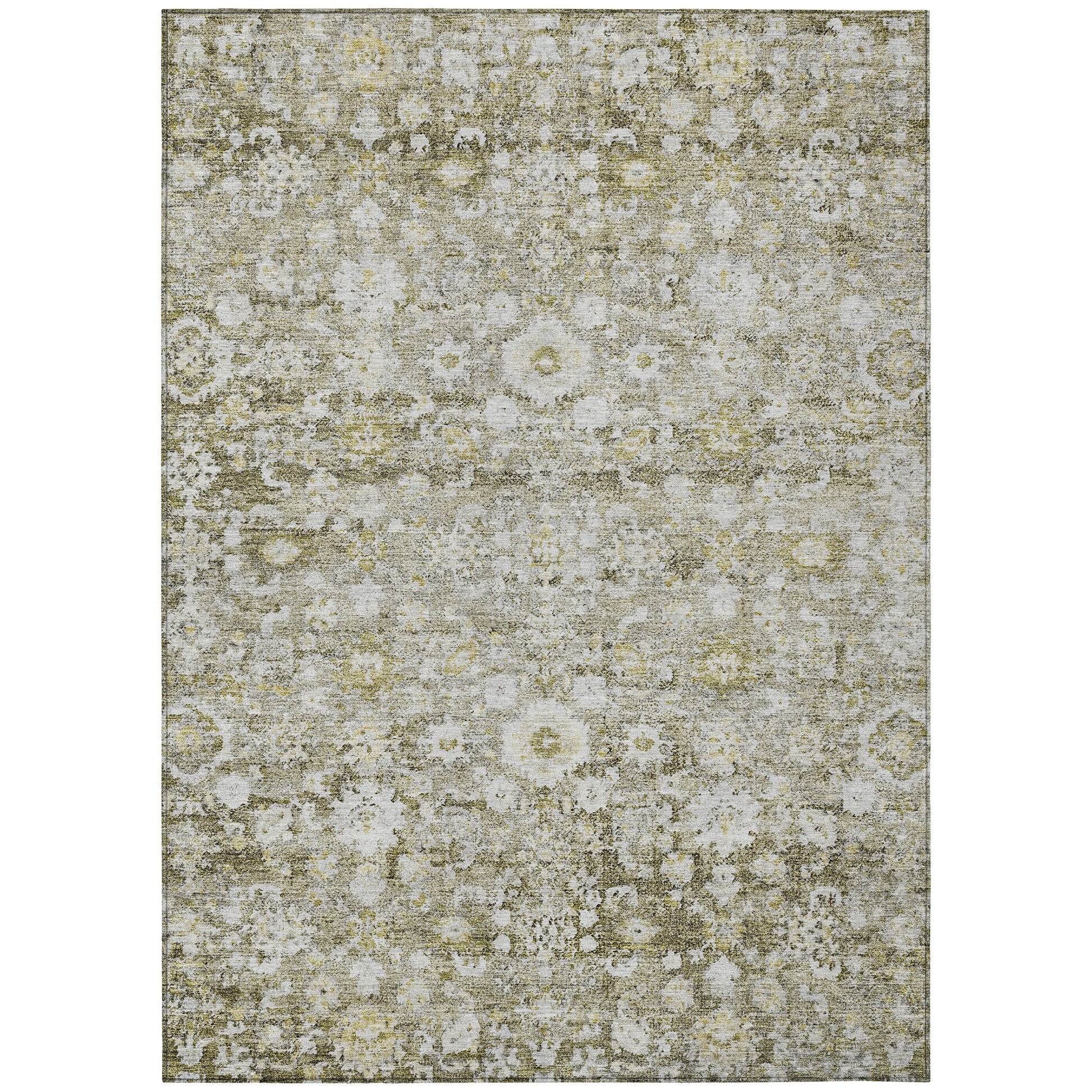 Addison Rugs Ocean Ripples Taupe Washable Indoor-Outdoor Rug
