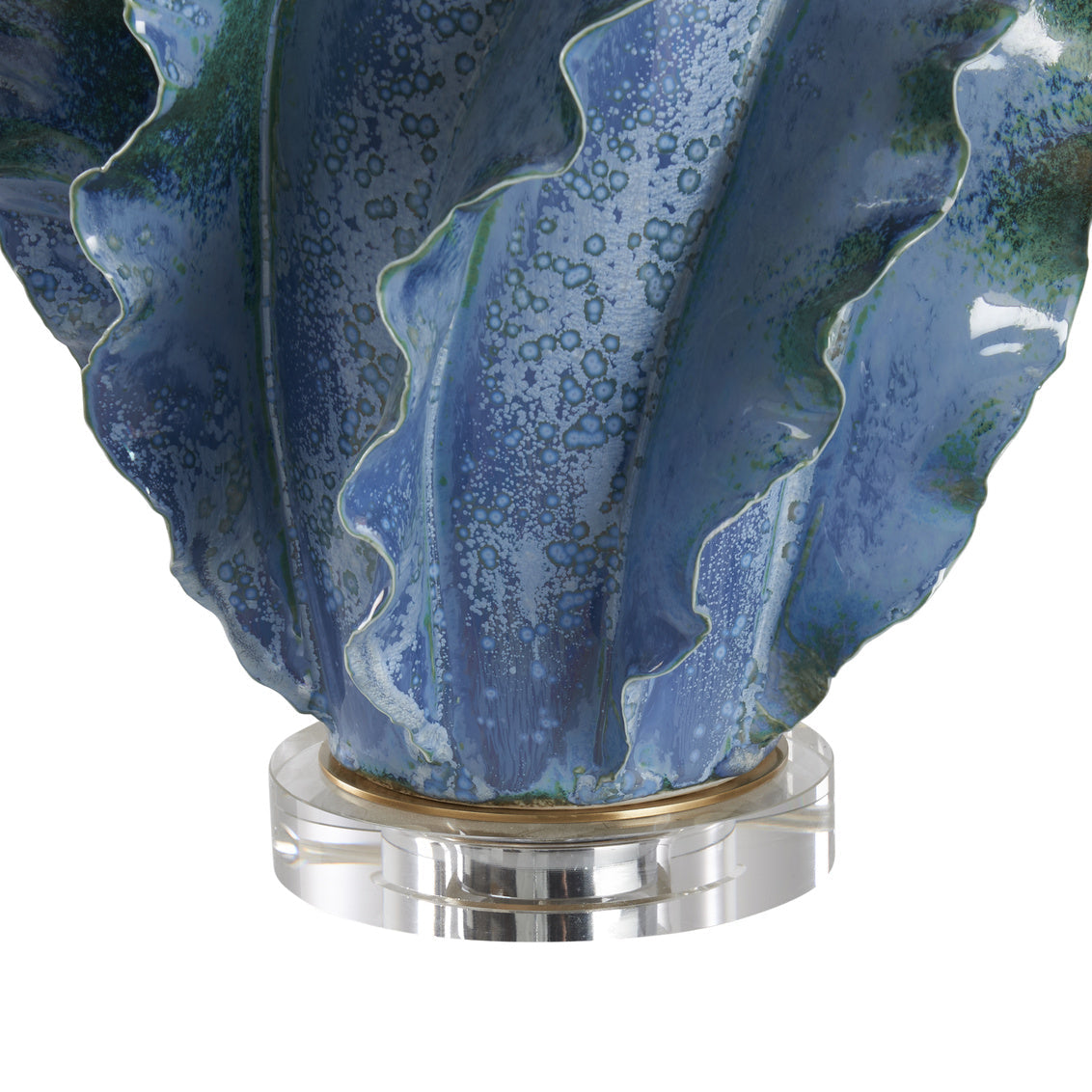 Chelsea House Ocean Waves Ceramic Table Lamp