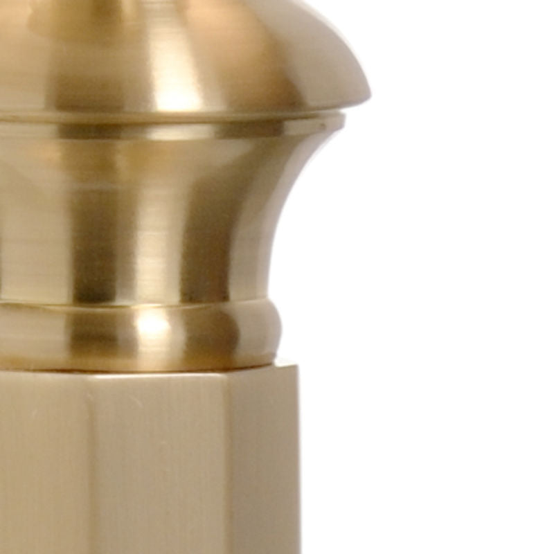 Wildwood Octagon Candlestick Cast Brass Table Lamp