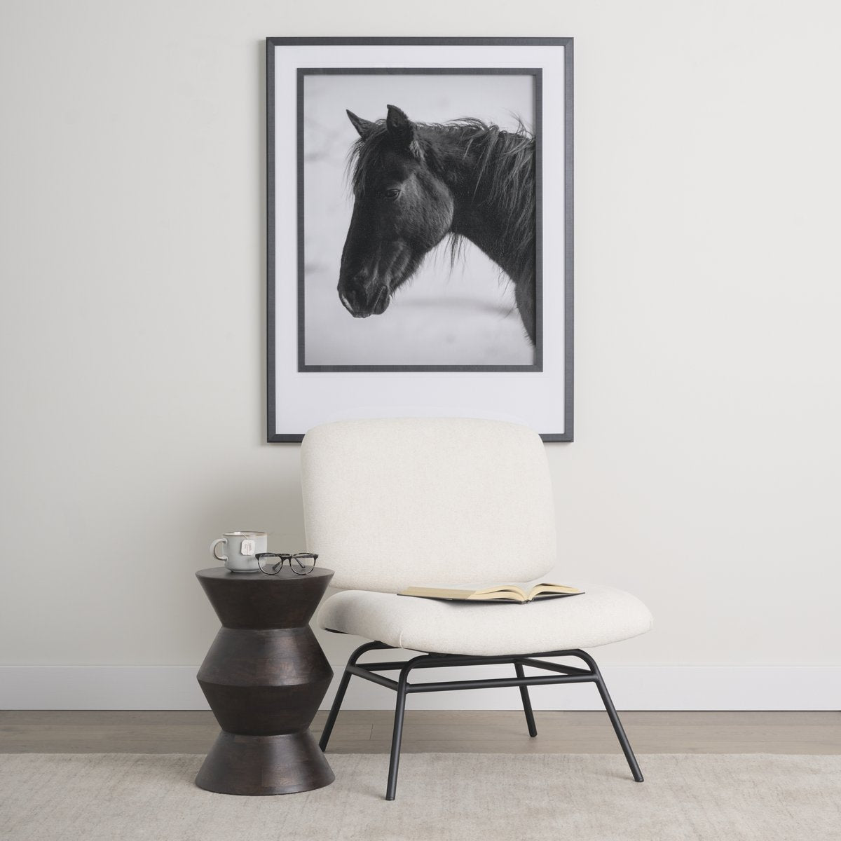 Mercana Odessa Wooden Dark Brown Accent Table