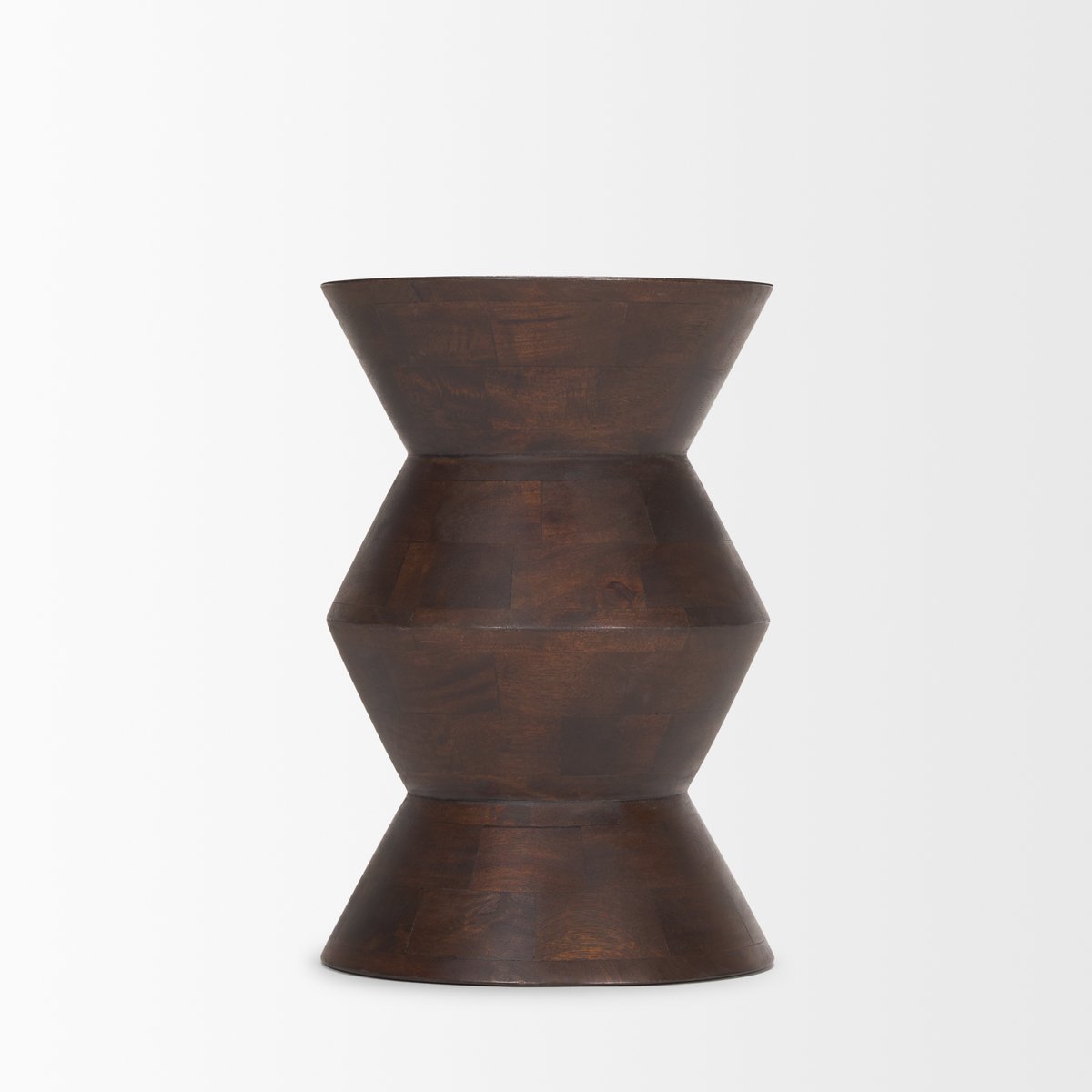 Mercana Odessa Wooden Dark Brown Accent Table