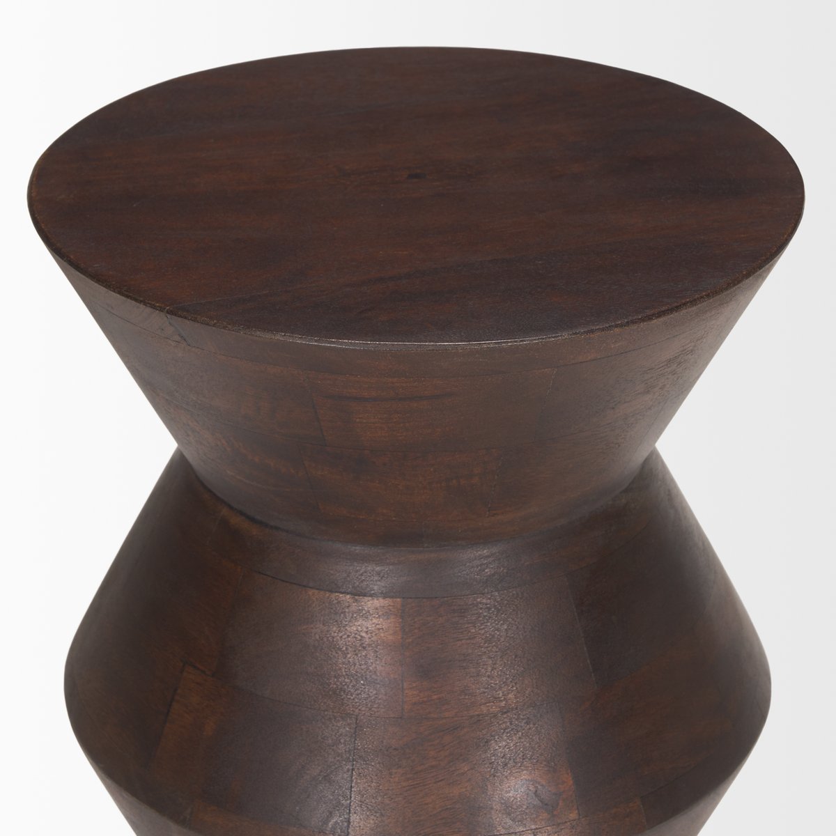 Mercana Odessa Wooden Dark Brown Accent Table