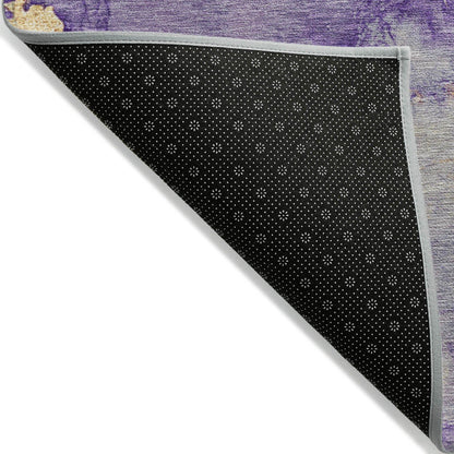 Addison Rugs Oelara Purple Washable Indoor-Outdoor Rug