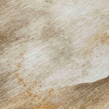 Addison Rugs Oelas Brown Washable Indoor-Outdoor Rug