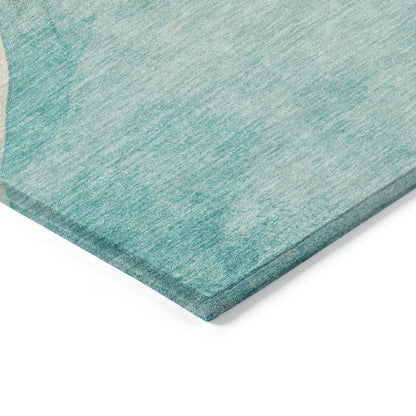 Addison Rugs Oelel Ivory Washable Indoor-Outdoor Rug