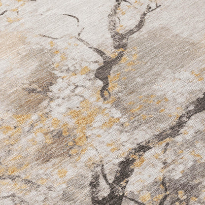 Addison Rugs Oelon Ivory Washable Indoor-Outdoor Rug