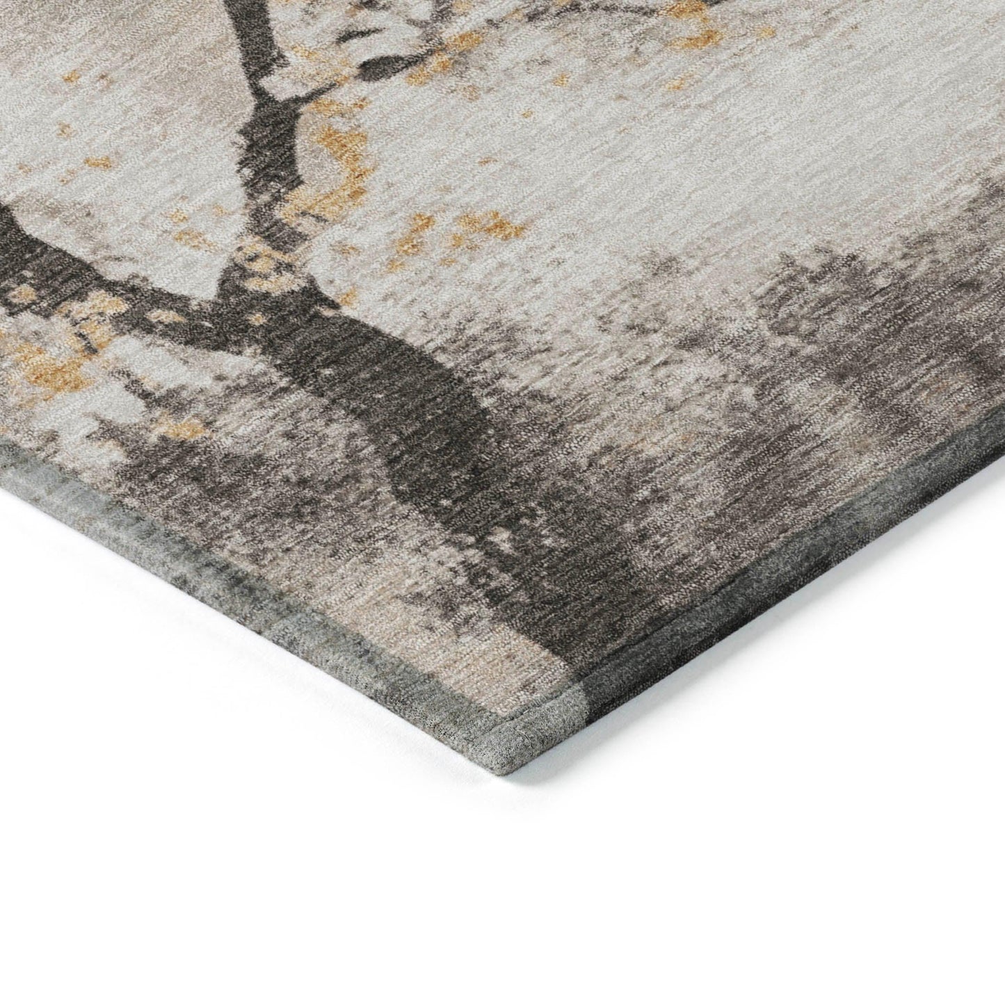Addison Rugs Oelon Ivory Washable Indoor-Outdoor Rug