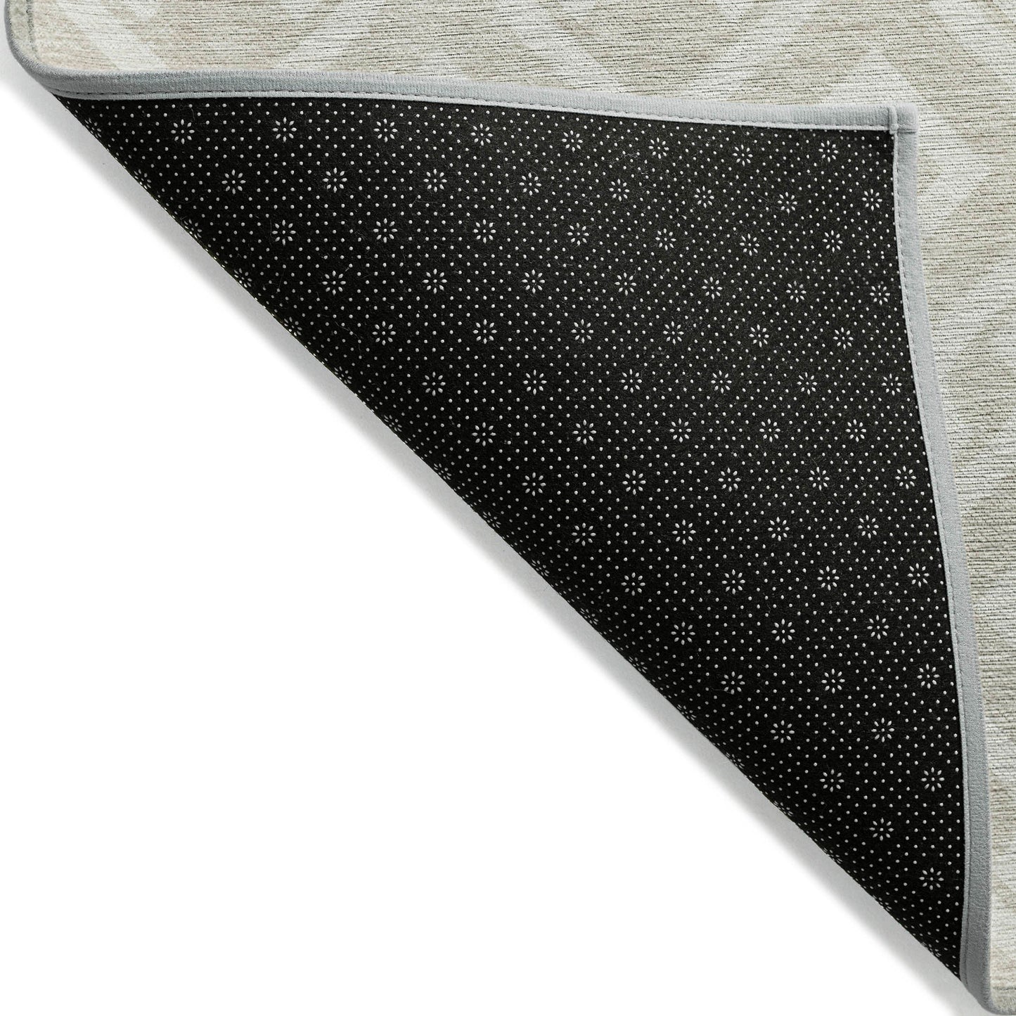 Addison Rugs Offset Stripes Beige Washable Indoor-Outdoor Rug