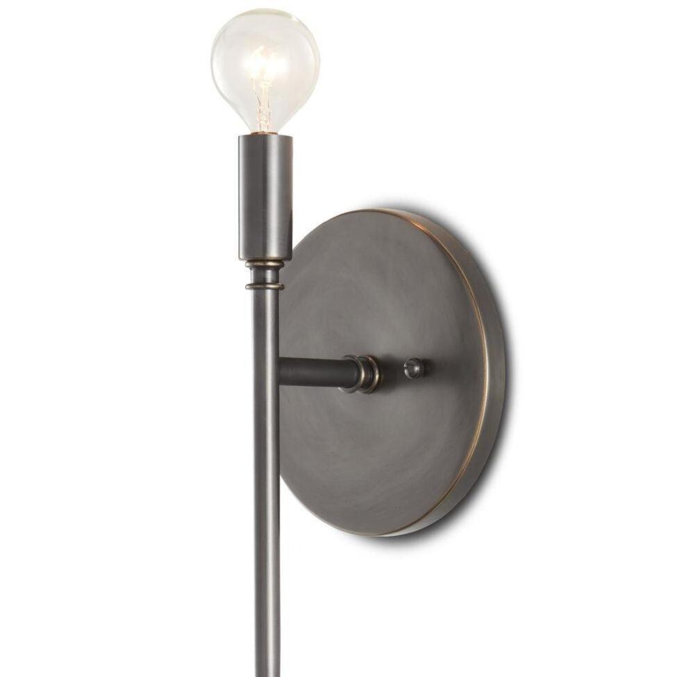 Oil Rubbed Bronze Bel Canto Bronze Wall Sconce Wall Sconces Sideboards and Things By Currey & Co