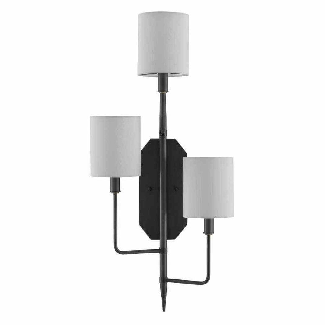 Oil Rubbed Bronze Knowsley Wall Sconce Left Wall Sconces Sideboards and Things By Currey & Co