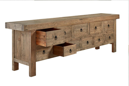 Old Pine Drawer Bank-Dressers-Furniture Classics-Sideboards and Things