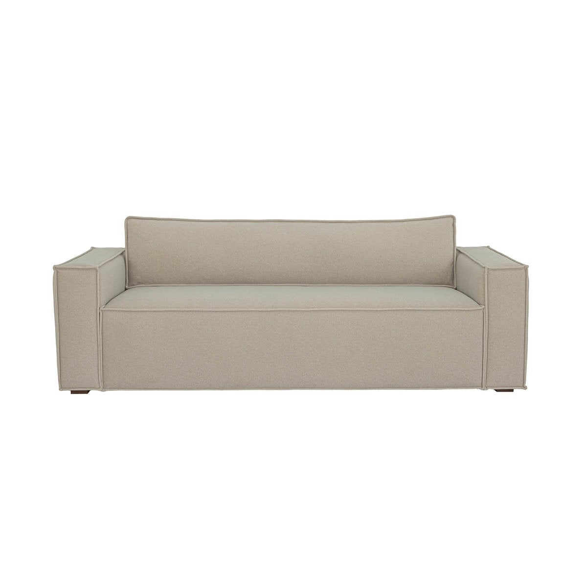 LH Home Olga Beige Fabric Sofa
