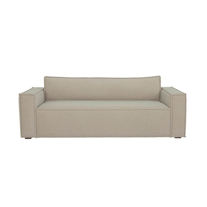 LH Home Olga Beige Fabric Sofa