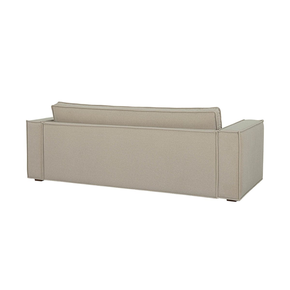 LH Home Olga Beige Fabric Sofa
