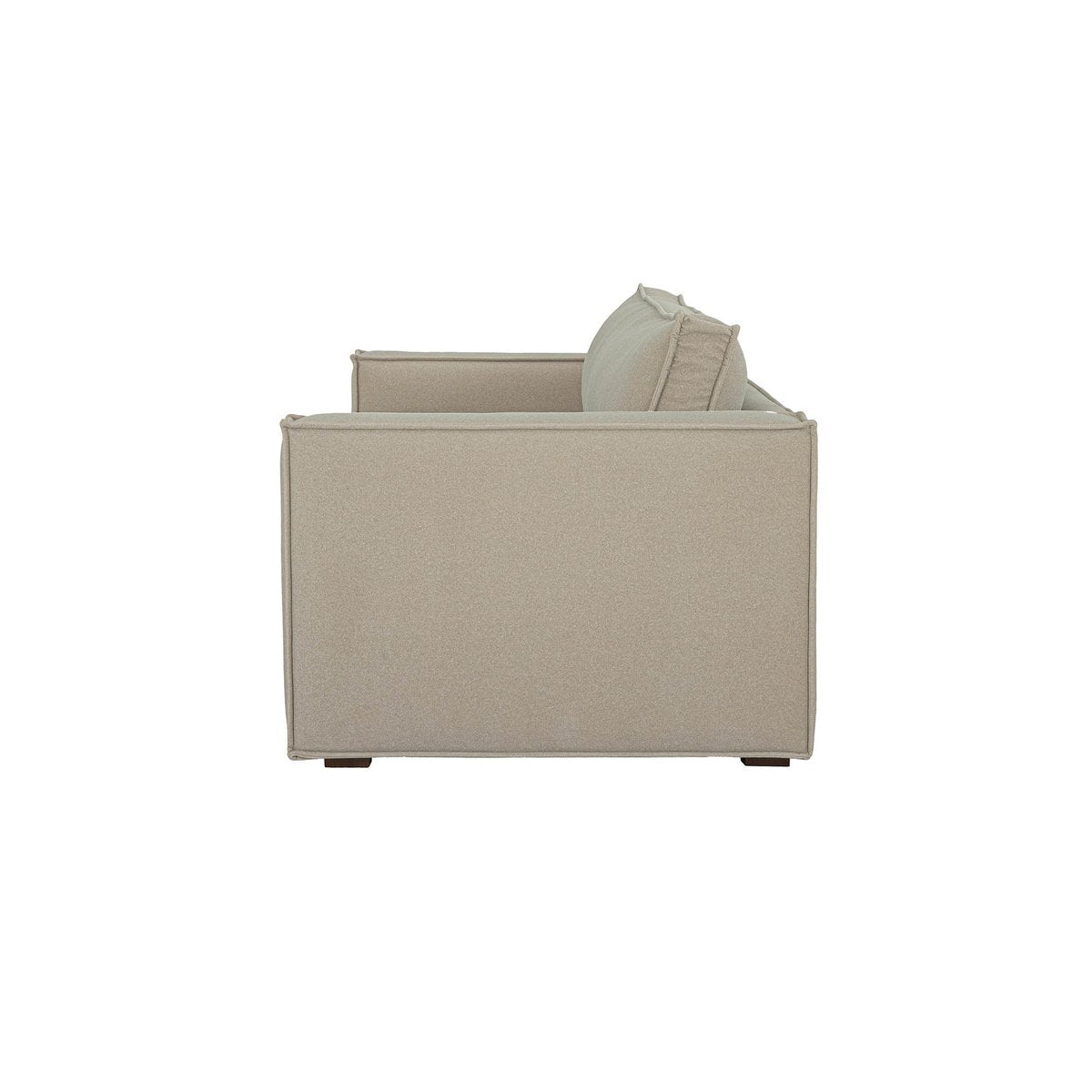LH Home Olga Beige Fabric Sofa