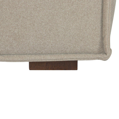 LH Home Olga Beige Fabric Sofa