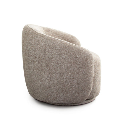 Diamond Sofa Olli Wheat Fabric Swivel Club Chair