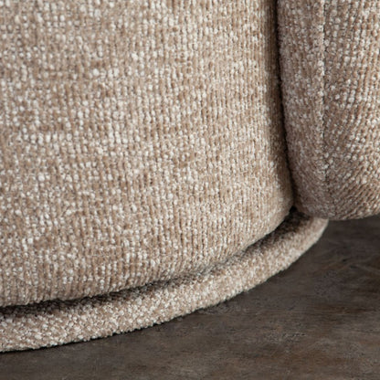Diamond Sofa Olli Wheat Fabric Swivel Club Chair